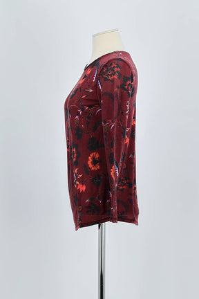 T-shirt Sandro  Bordeaux