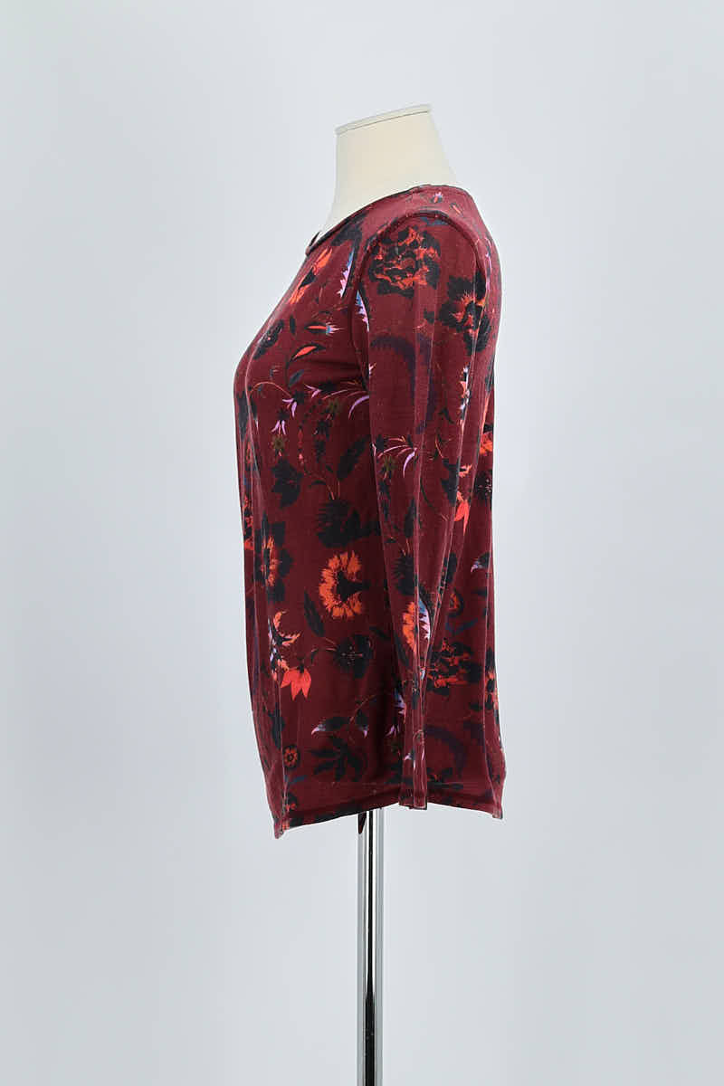 T-shirt Sandro  Bordeaux