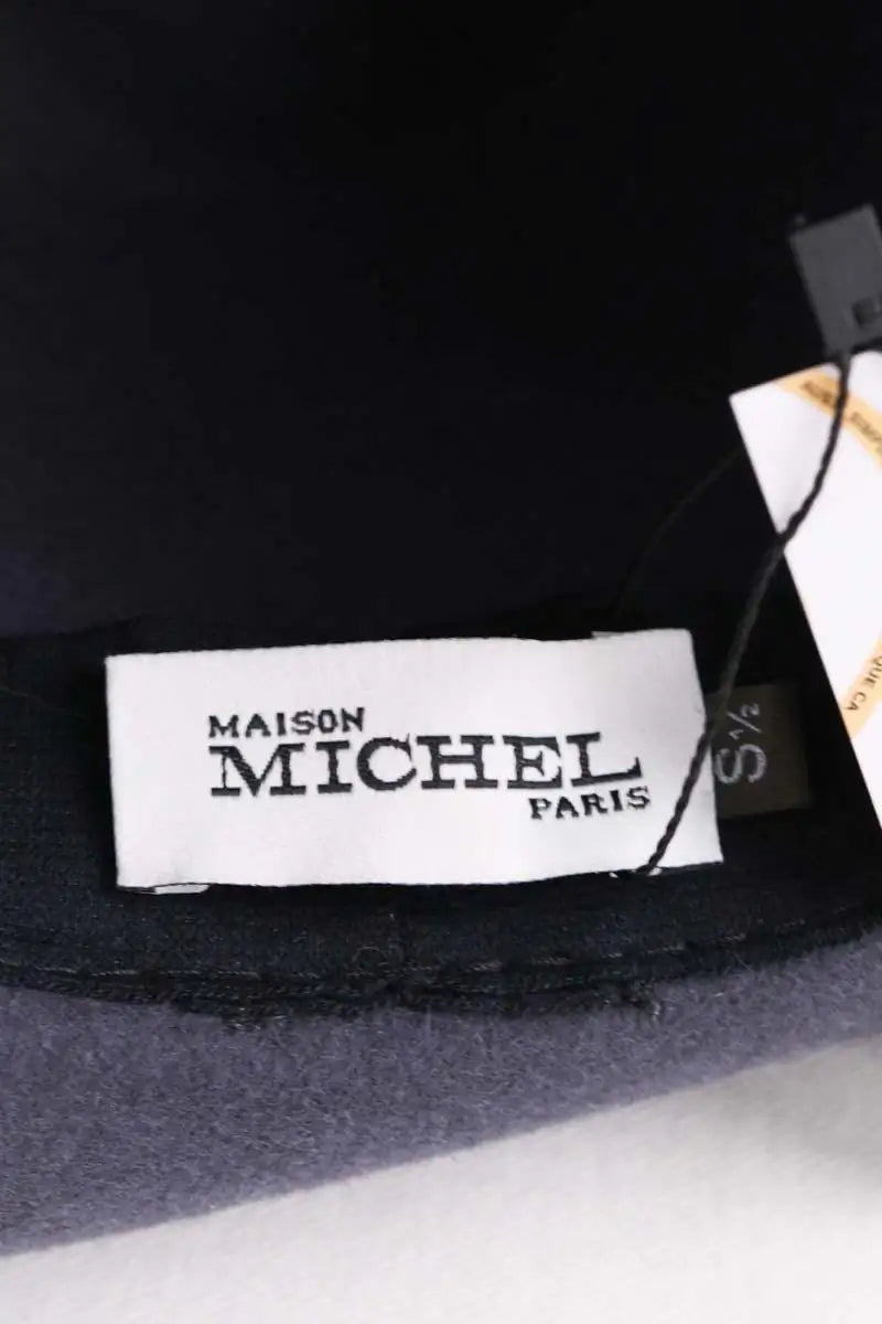 Panama Maison Michel Anthracite en Laine