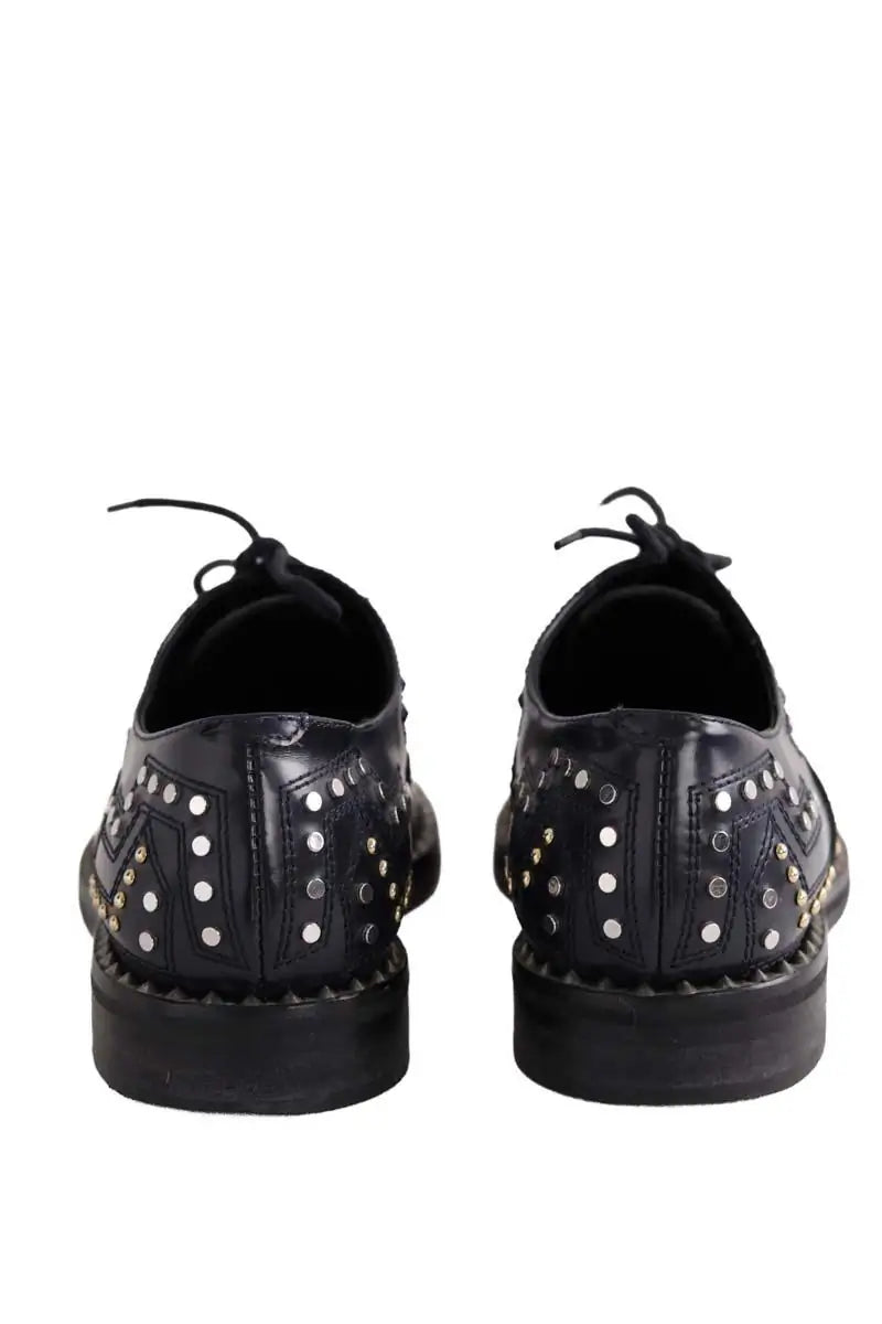 Chaussures à lacets Zadig & Voltaire Marine en Cuir