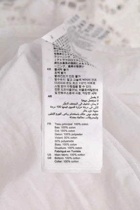 Robe Sandro Blanc en Coton