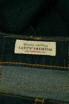 Jean droit Levi's 502 Marine en Coton