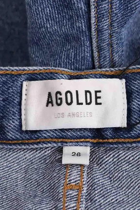 Mini short Agolde Bleu en Coton