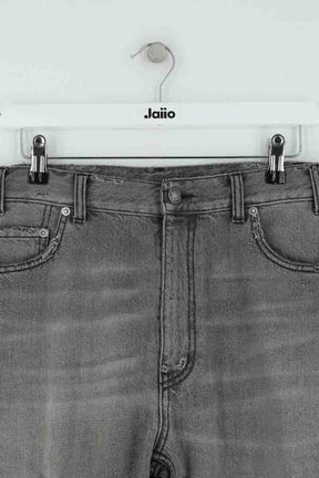Jean droit Saint Laurent Anthracite en Coton