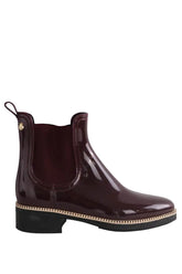 Boots Lemon Jelly Bordeaux en Plastique, taille 39 - Seconde Main