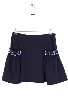 Mini jupe Manoush Bleu en Synthétique, taille L - Seconde Main