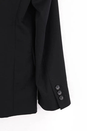Blazer Comme Des Garçons Noir en Laine