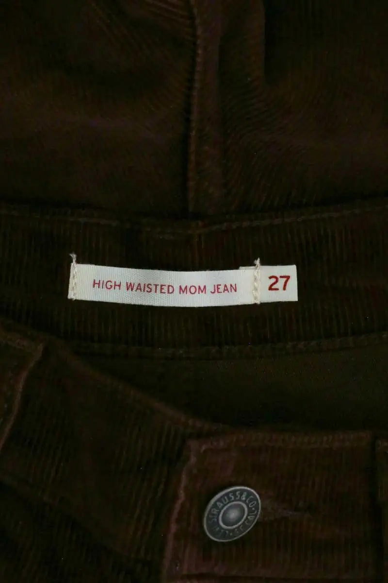 Jean droit Levi's Bordeaux en Coton