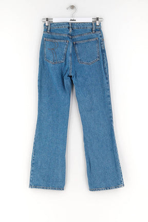 Jean bootcut Rouje  Bleu