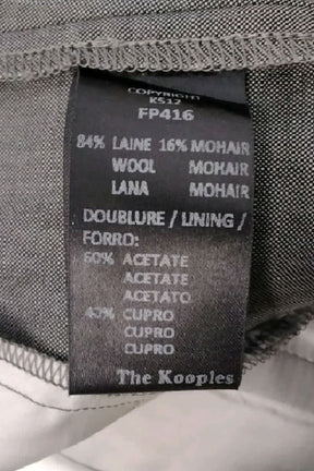 Pantalon droit The Kooples  Gris