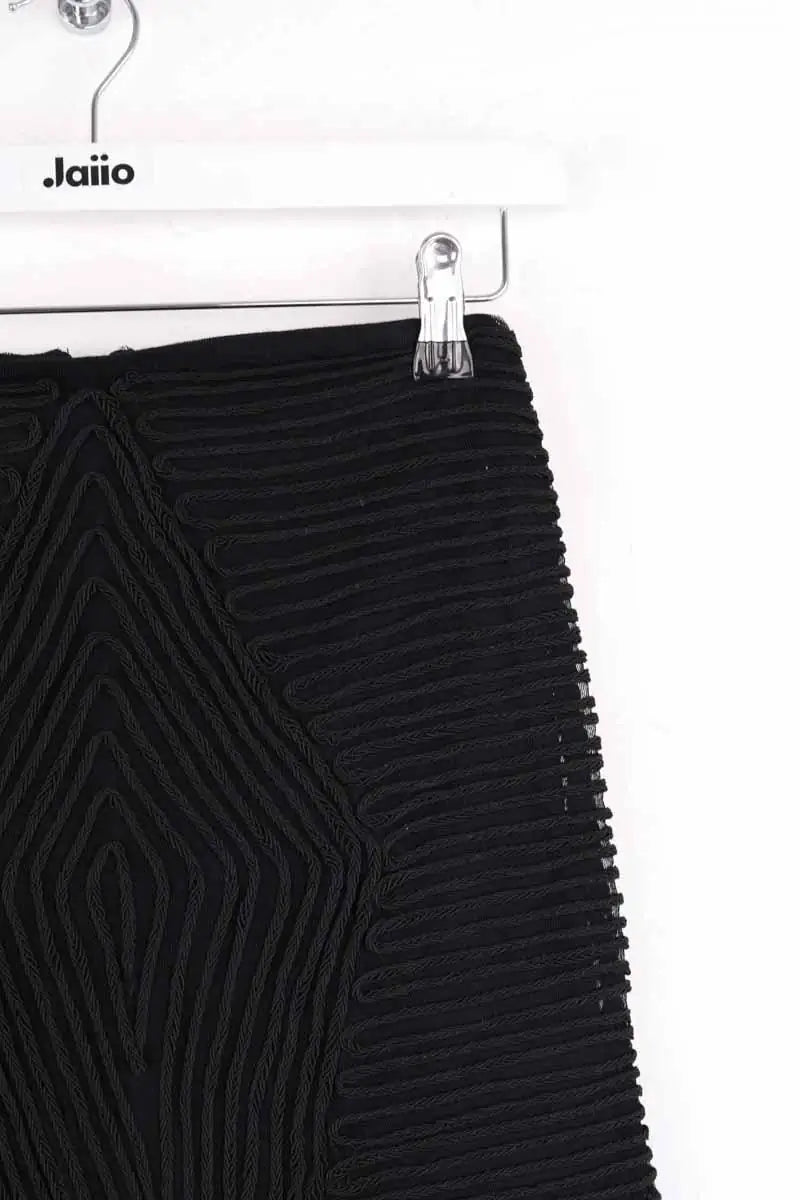 Mini jupe The Kooples Noir en Synthétique