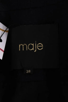 Blazer Maje Marine en Laine