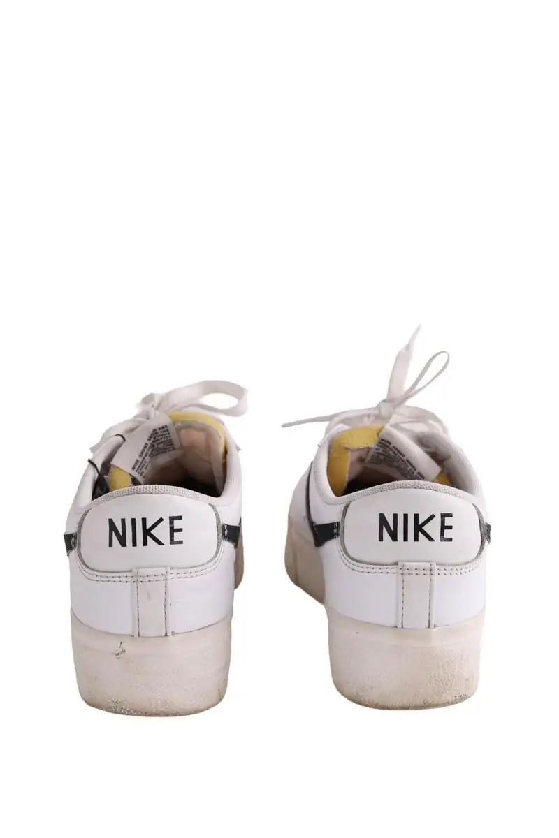 Baskets Nike Blazer Blanc en Cuir