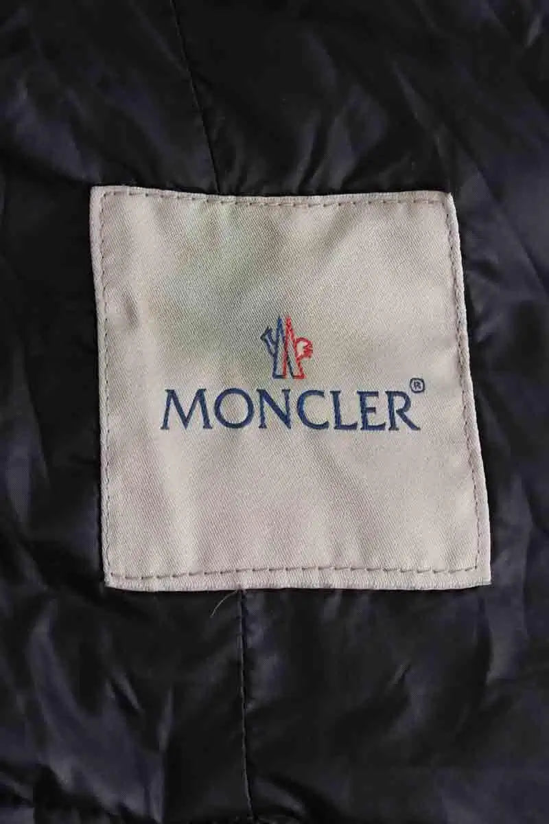 Doudoune Moncler Noir en Fourrure
