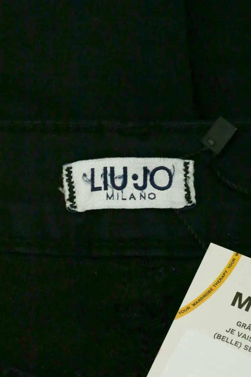 Jean slim Liu Jo Noir en Coton