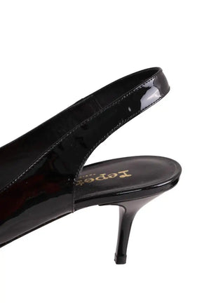 Talons Repetto Noir en Cuir