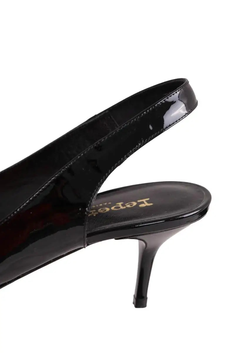 Talons Repetto Noir en Cuir