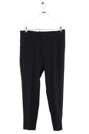 Pantalon droit Maison Sarah Lavoine Noir en Synthétique, taille S - Seconde Main