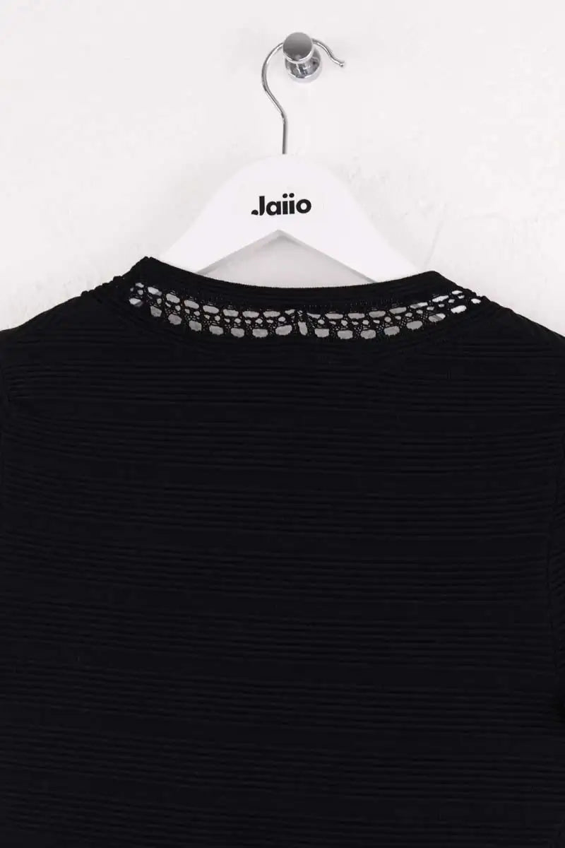 Robe Sandro Noir en Viscose