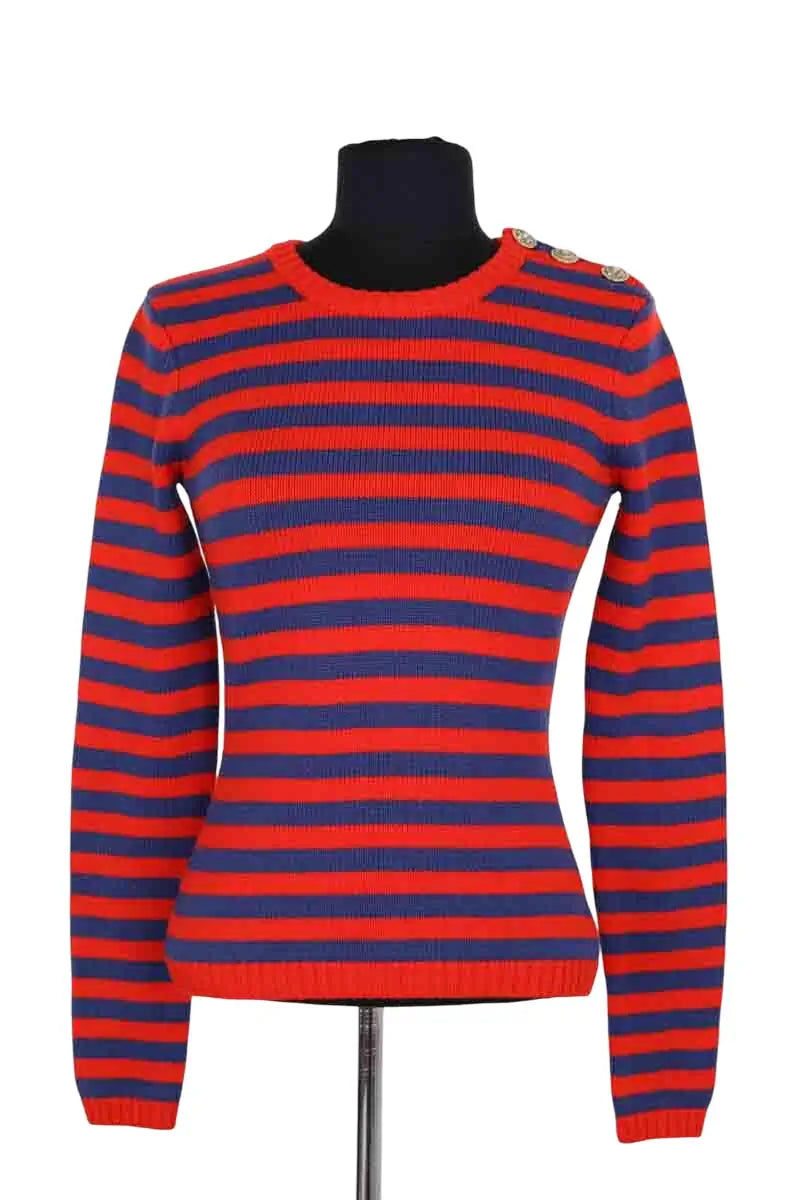 Pull Manoush Rouge en Laine, taille S - Seconde Main