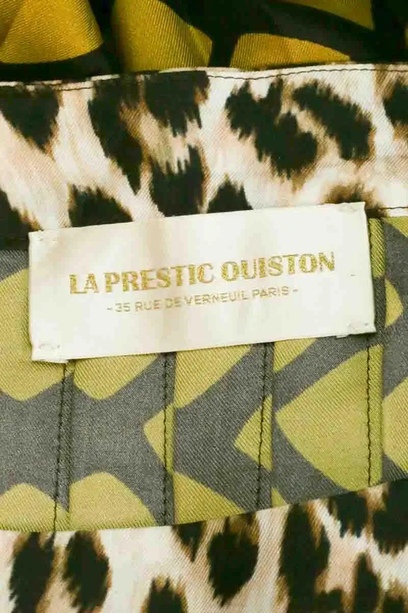 Jupe La Prestic Ouiston Doré en Soie