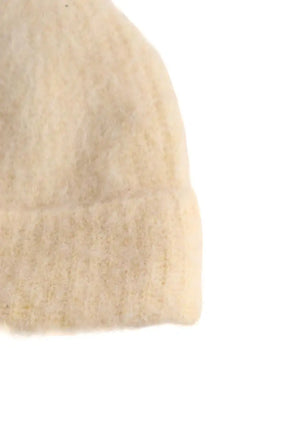 Bonnet American Vintage Ecru en Laine