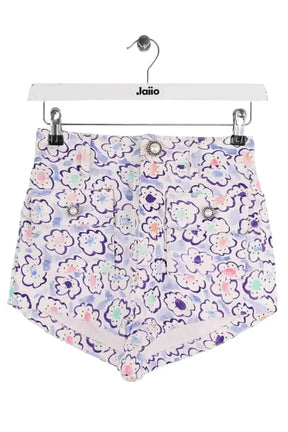 Mini short Alessandra Rich Bleu en Coton, taille XS - Seconde Main