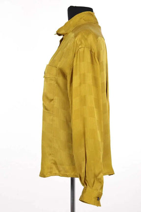 Blouse Soeur Edna Jaune en Soie