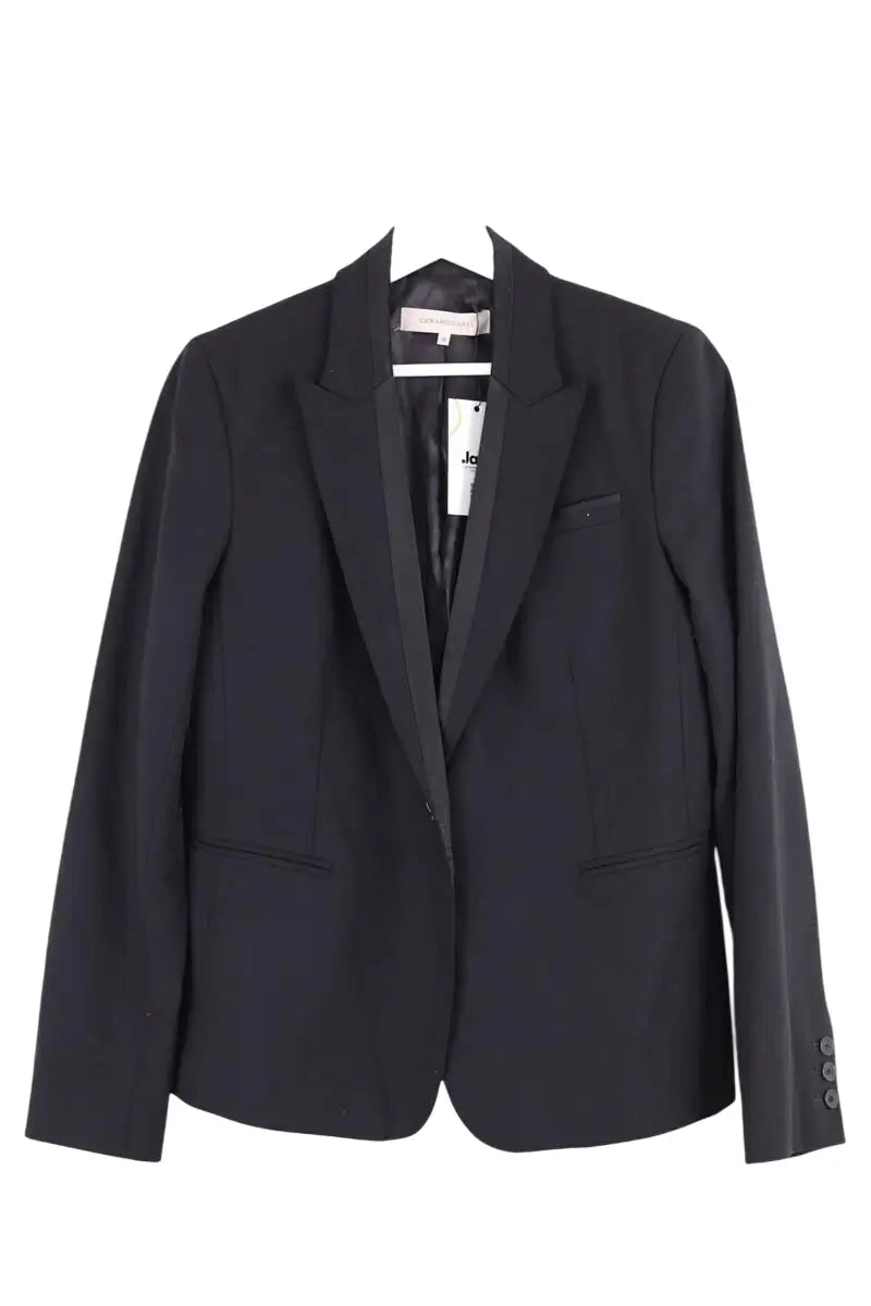 Blazer Gerard Darel Noir en Laine, taille M - Seconde Main