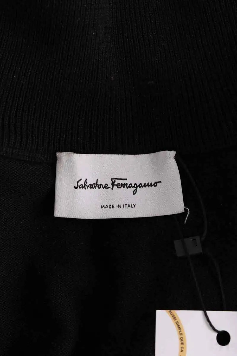 Blouson Salvatore Ferragamo Marron en Laine