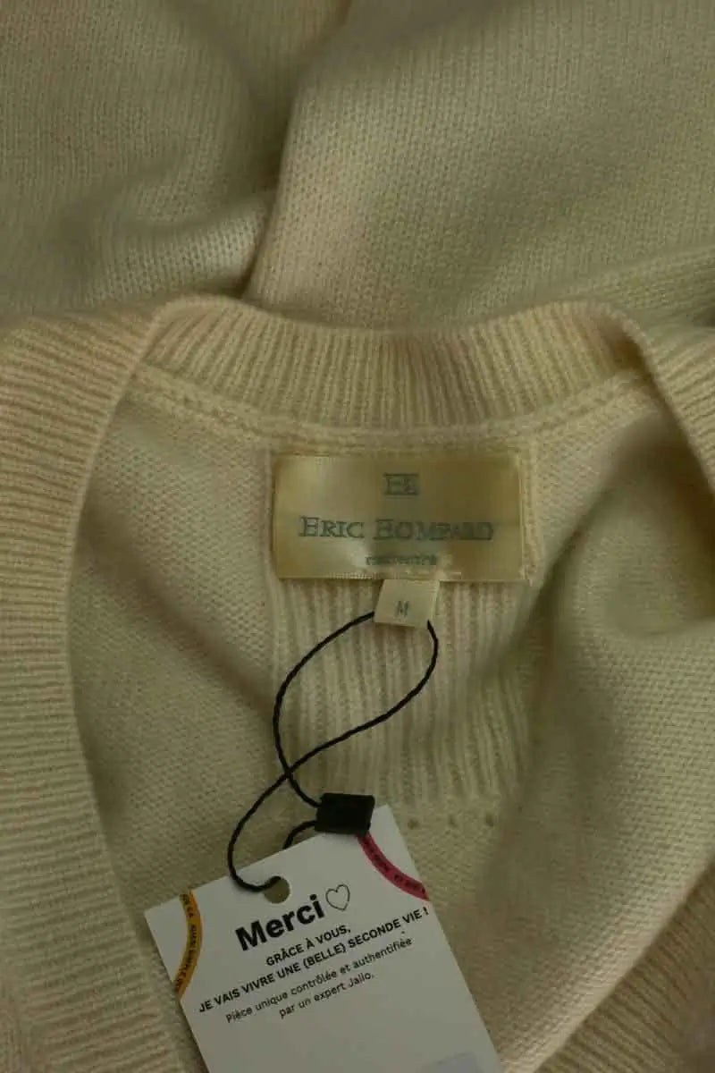 Pull Eric Bompard Beige en Cachemire