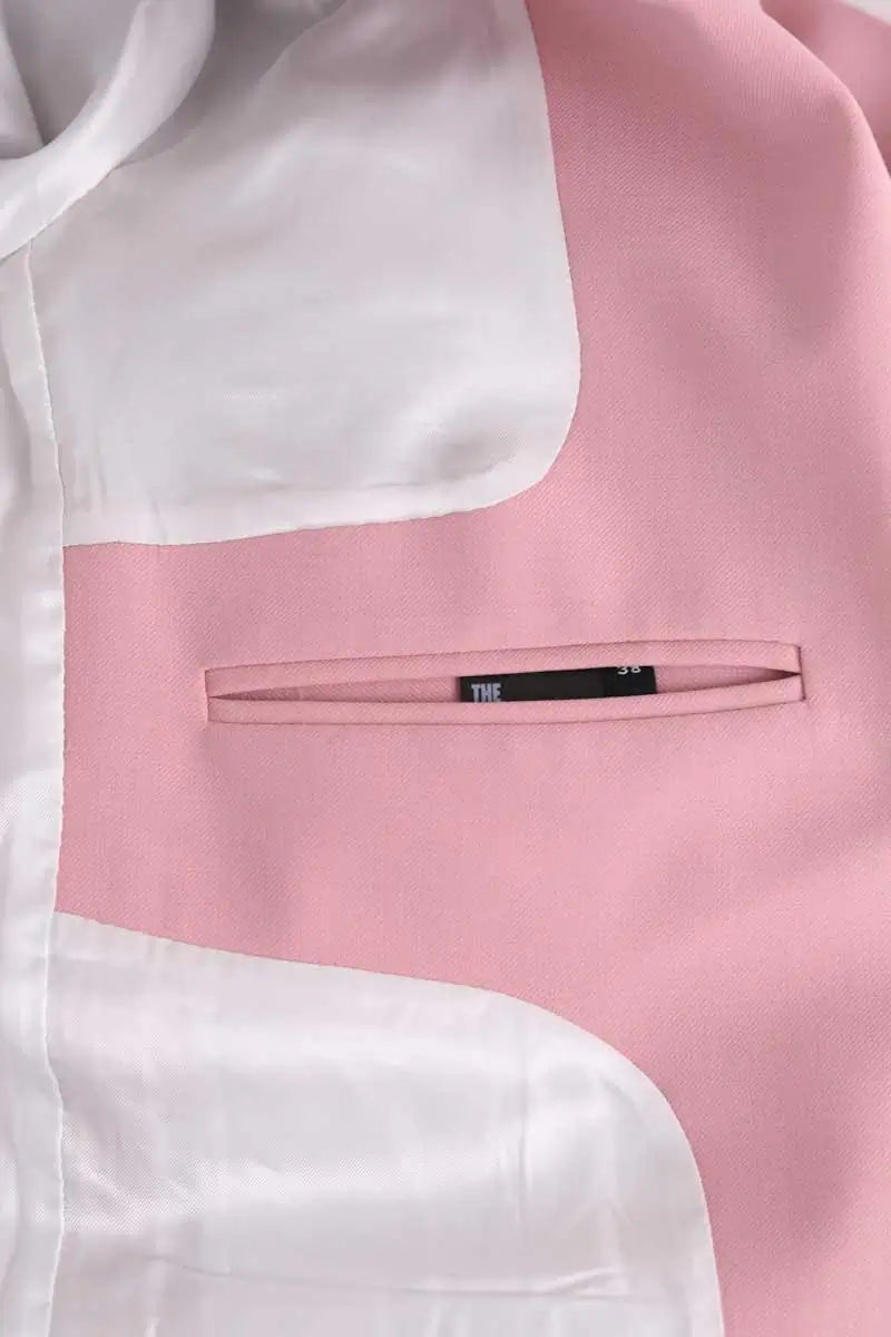 Blazer The Kooples Rose en Laine