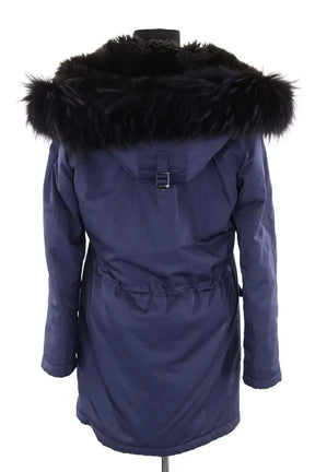 Parka The Kooples Bleu en Synthétique