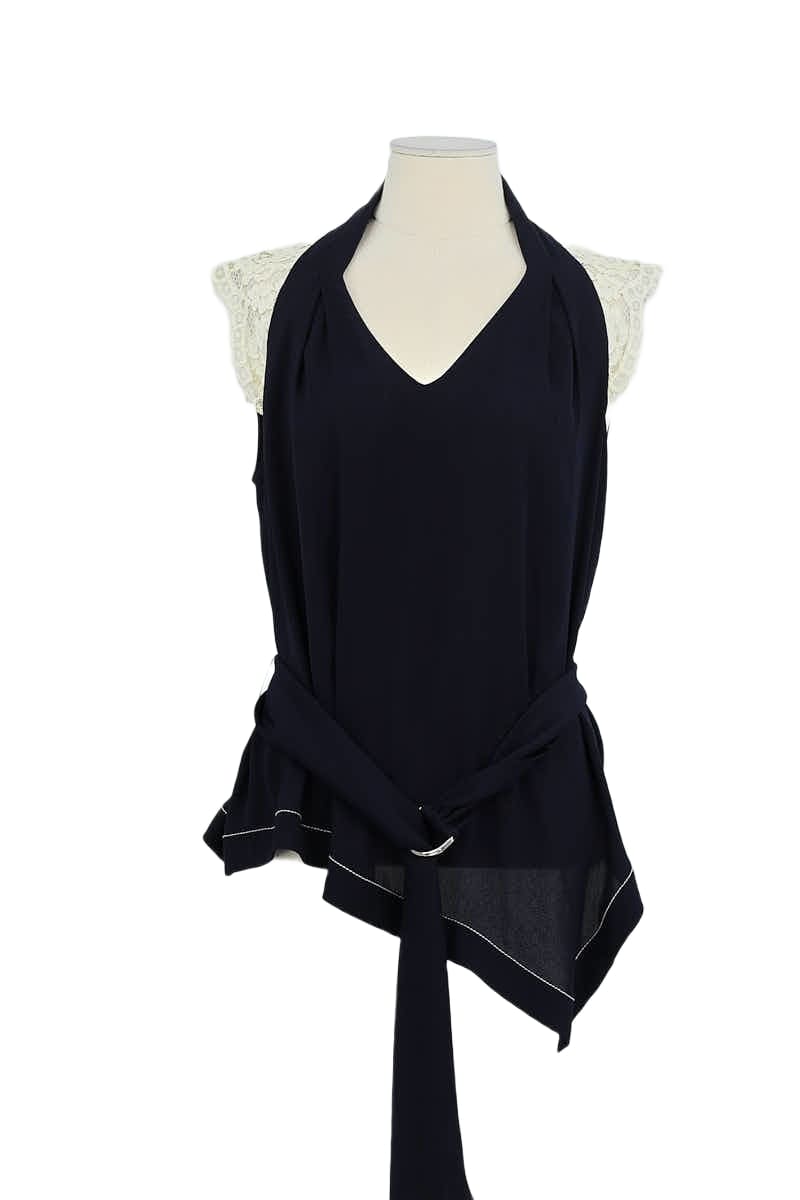 Top sans manche Claudie Pierlot  Marine