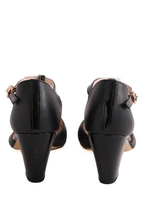 Talons Repetto Noir en Cuir
