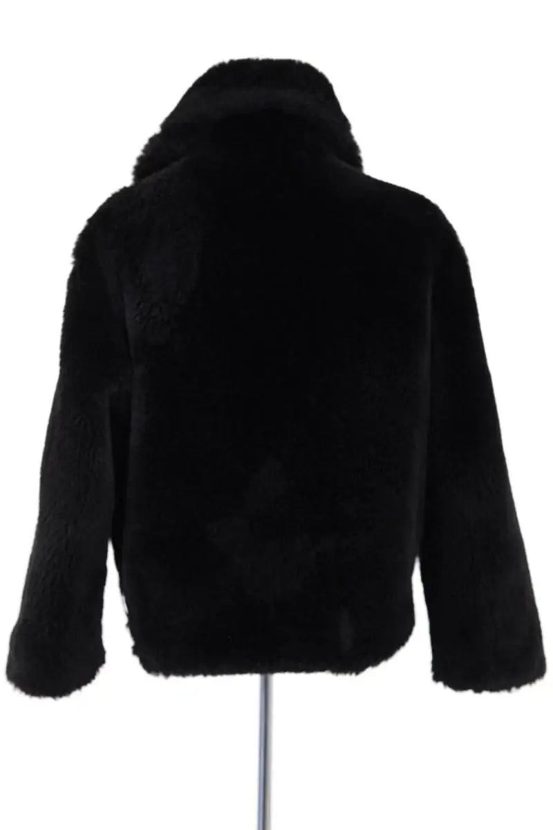Manteau The Kooples Noir en Synthétique