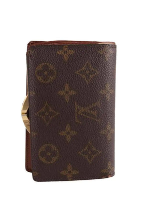 Portefeuille Louis Vuitton Marron en Cuir