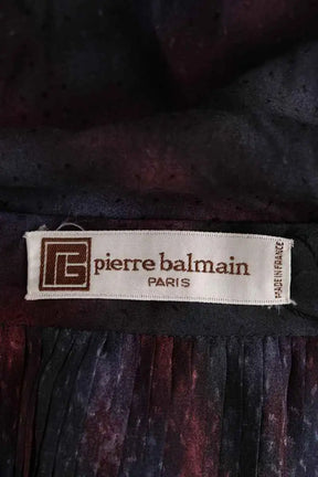 Mini jupe Balmain Multicolore en Synthétique
