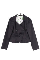 Blazer Kenzo Noir en Coton, taille XL - Seconde Main