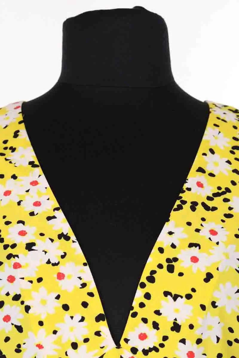 Robe Musier Jaune en Synthétique