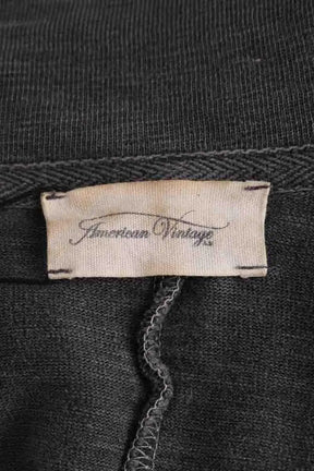 Gilet American Vintage Anthracite en Coton