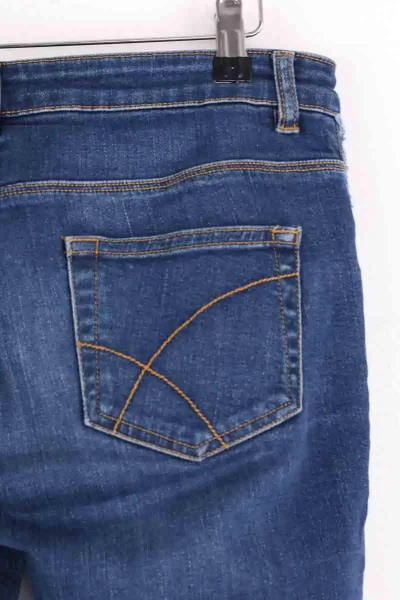 Jean droit Belair Bleu en Coton