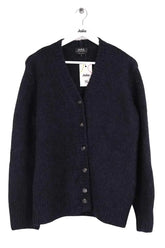 Cardigan APC Marine en Laine, taille M - Seconde Main