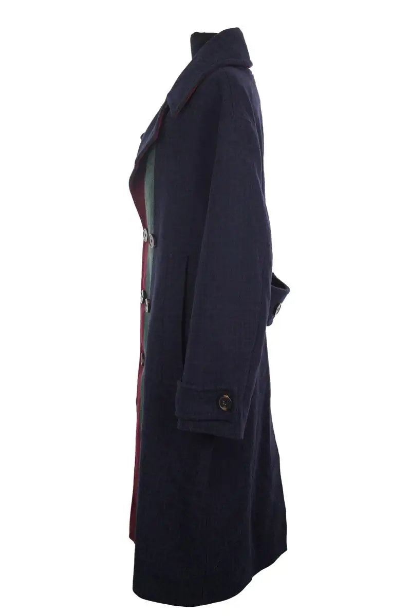 Manteau Tommy Hilfiger Marine en Coton
