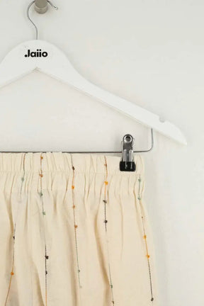 Pantalon Sessun Beige en Coton