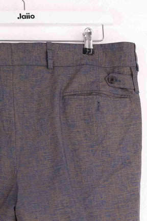 Pantalon droit Salvatore Ferragamo Bleu en Laine