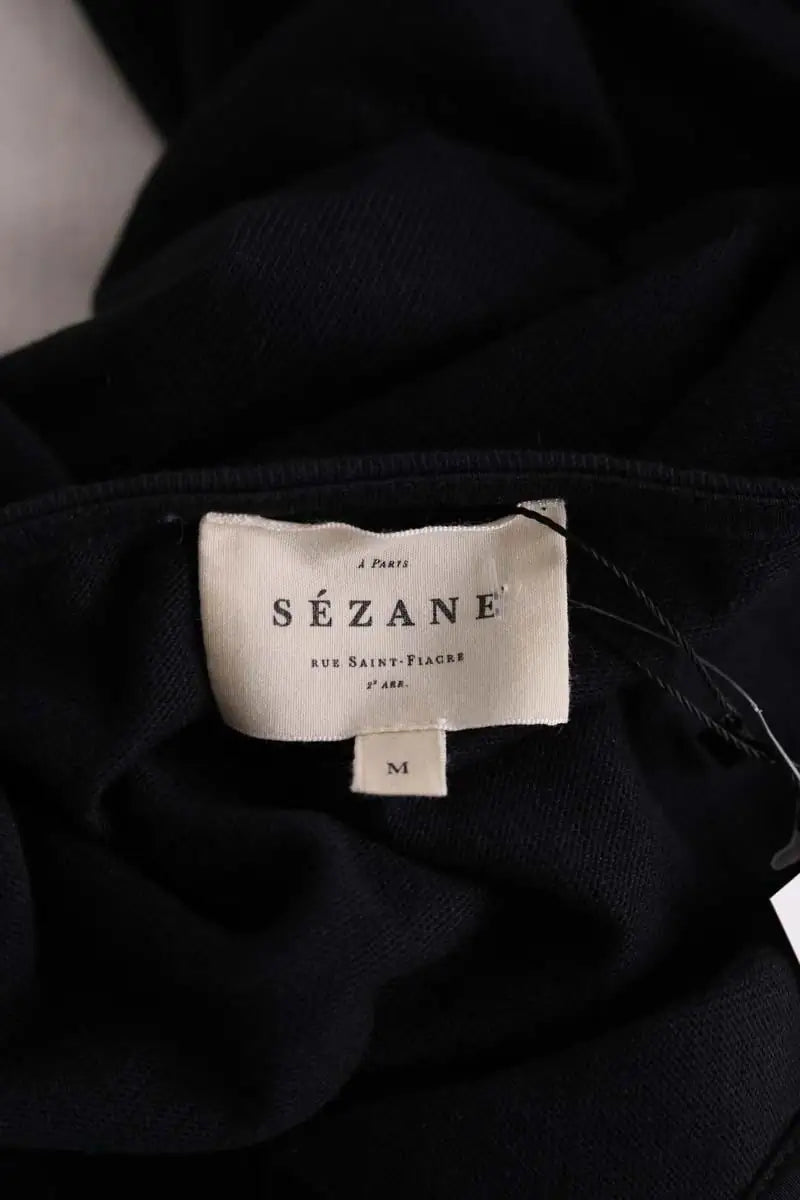 Robe Sézane Noir en Coton