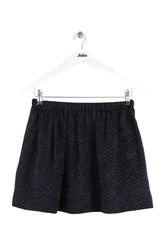Mini jupe Maje Marine en Synthétique, taille XXS - Seconde Main