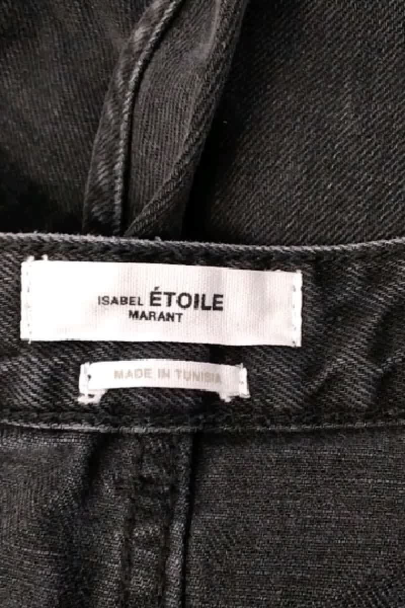 Jean droit Isabel Marant Étoile  Noir