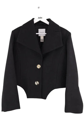 Veste Patou Noir en Laine, taille S - Seconde Main